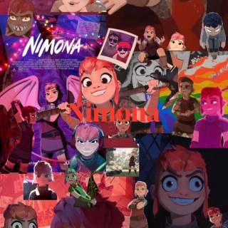 Nimona phone wallpaper