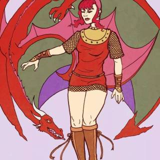 Nimona phone wallpaper