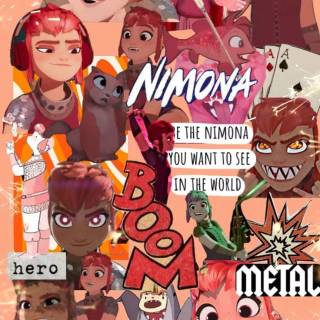 Nimona phone wallpaper