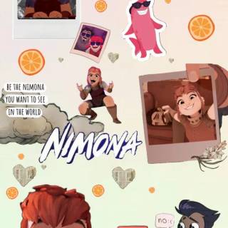 Nimona phone wallpaper