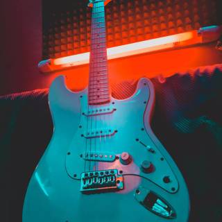 Electric guitar phone wallpaper