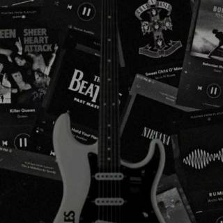 Electric guitar phone wallpaper