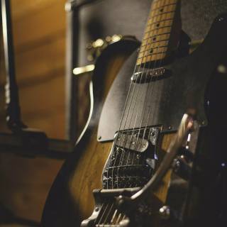 Electric guitar phone wallpaper