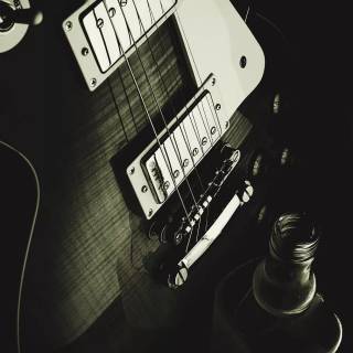 Electric guitar phone wallpaper