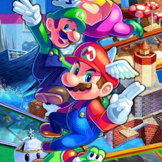 Mario 64 phone wallpaper