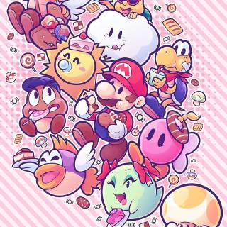 Mario 64 phone wallpaper