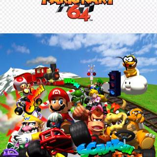 Mario 64 phone wallpaper