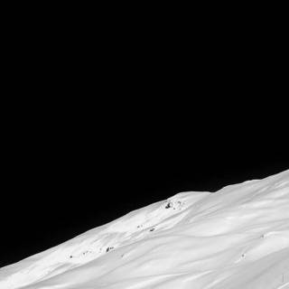 Snowy mountains iPhone wallpaper