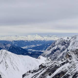 Snowy mountains iPhone wallpaper