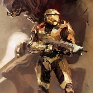 Halo 3 iPhone wallpaper