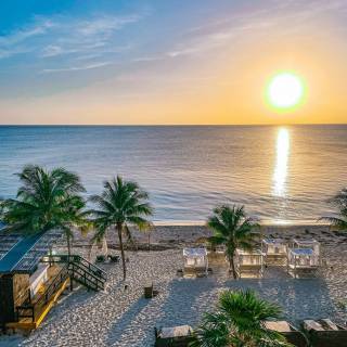 Florida beach iPhone wallpaper