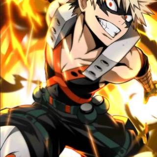 Katsuki Bakugo iPhone wallpaper