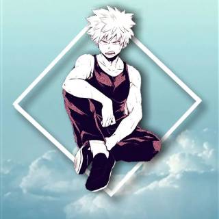 Katsuki Bakugo iPhone wallpaper