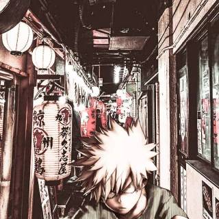 Katsuki Bakugo iPhone wallpaper