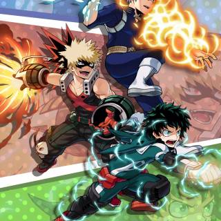 Katsuki Bakugo iPhone wallpaper