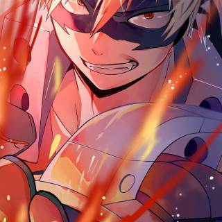 Katsuki Bakugo iPhone wallpaper