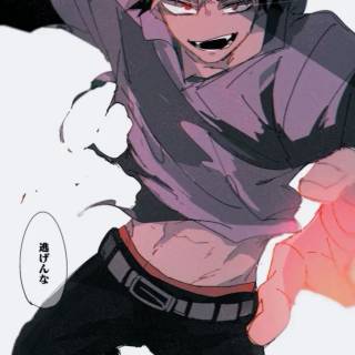 Katsuki Bakugo iPhone wallpaper