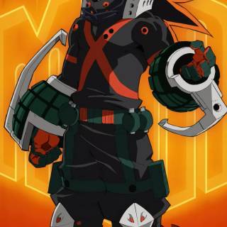 Katsuki Bakugo iPhone wallpaper