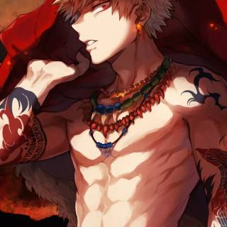 Katsuki Bakugo iPhone wallpaper