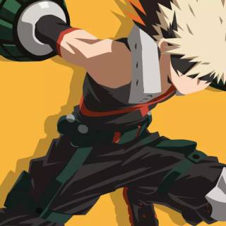 Katsuki Bakugo iPhone wallpaper