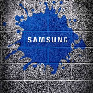 Samsung logo phone wallpaper