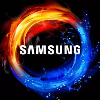 Samsung logo phone wallpaper
