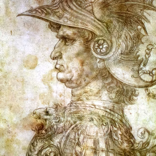 Da Vinci phone wallpaper