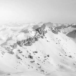 Snow mountains iPhone wallpaper