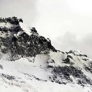 Snow mountains iPhone wallpaper