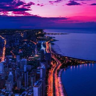 Chicago iPhone X wallpaper