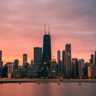 Chicago iPhone X wallpaper