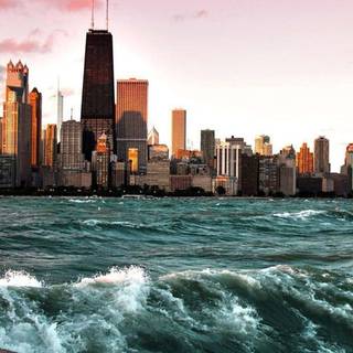 Chicago iPhone X wallpaper