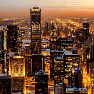 Chicago iPhone X wallpaper