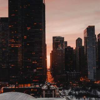 Chicago iPhone X wallpaper