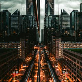 Chicago iPhone X wallpaper