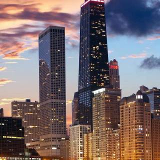 Chicago iPhone X wallpaper