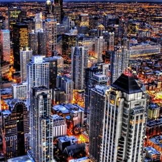 Chicago iPhone X wallpaper