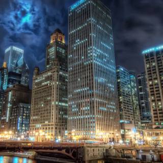 Chicago iPhone X wallpaper