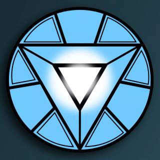 Arc Reactor phone wallpaper