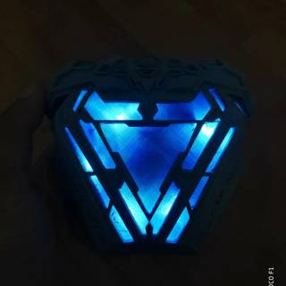 Arc Reactor phone wallpaper