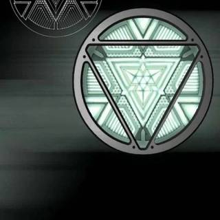 Arc Reactor phone wallpaper