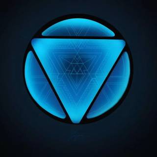 Arc Reactor phone wallpaper