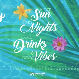 Good vibes desktop wallpaper