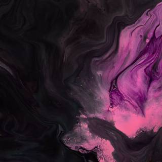 Pink and black desktop wallpaper