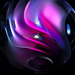 Pink and black desktop wallpaper