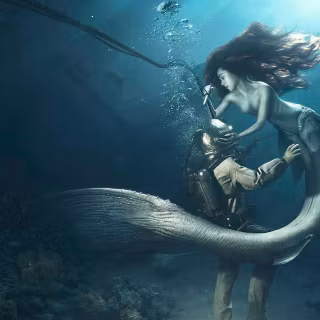 Mermaid desktop wallpaper