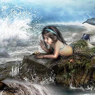 Mermaid desktop wallpaper