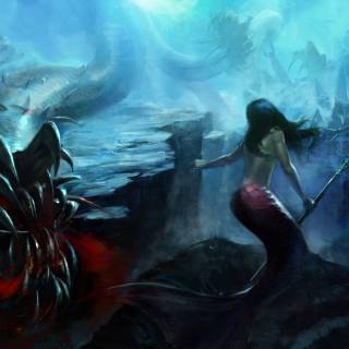 Mermaid desktop wallpaper