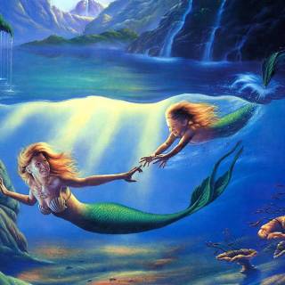 Mermaid desktop wallpaper