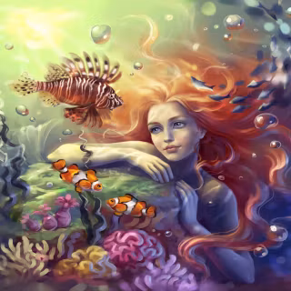 Mermaid desktop wallpaper